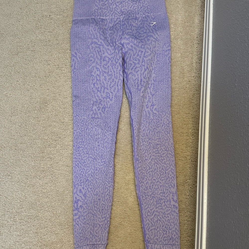 Purple Gymshark leggings